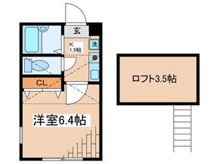 オレンジデイズの物件間取画像